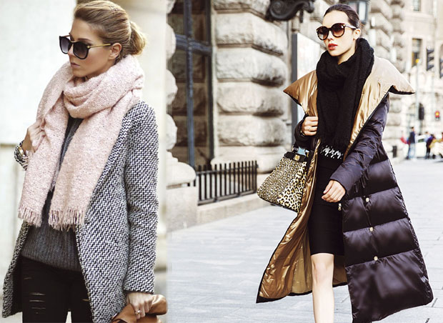 Зимске шик комбинације